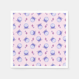Servilleta De Papel Halloween de Purple Magic Crystal Ball