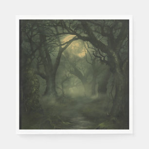 Servilleta De Papel Halloween del bosque torcido