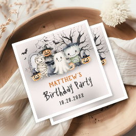 Servilleta De Papel Halloween, Día de los Niños Halloween