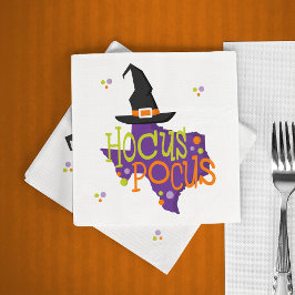 Servilleta De Papel Halloween en Texas Hocus Pocus