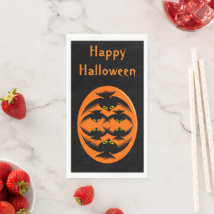 Servilleta De Papel Halloween es Personalizado
