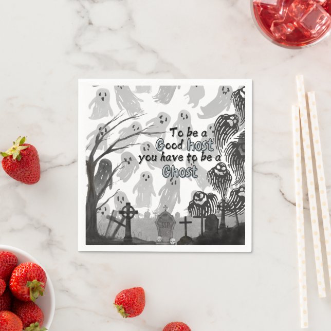 Servilleta De Papel ¡Halloween espeluznante! 🎃 (In situ)