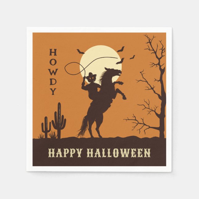Servilleta De Papel halloween feliz (Anverso)