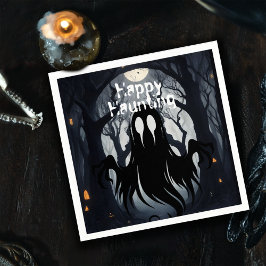 Servilleta De Papel Halloween Ghost Haunted Forest Costume Fiesta
