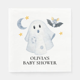 Servilleta De Papel Halloween Ghost Little Boo Baby Shower