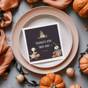 Servilleta De Papel Halloween Gris Gray Kids Birday Costume Fiesta