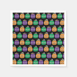 Servilleta De Papel Halloween Jack O Lantern Candy