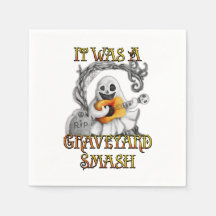 Halloween Monster Mash Fantasma Graveyard