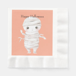 Servilleta De Papel Halloween Mummy