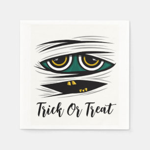 Servilleta De Papel Halloween Mummy
