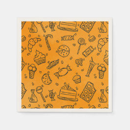 Servilleta De Papel Halloween Napkins