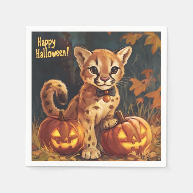 Servilleta De Papel Halloween Napkins (Anverso)
