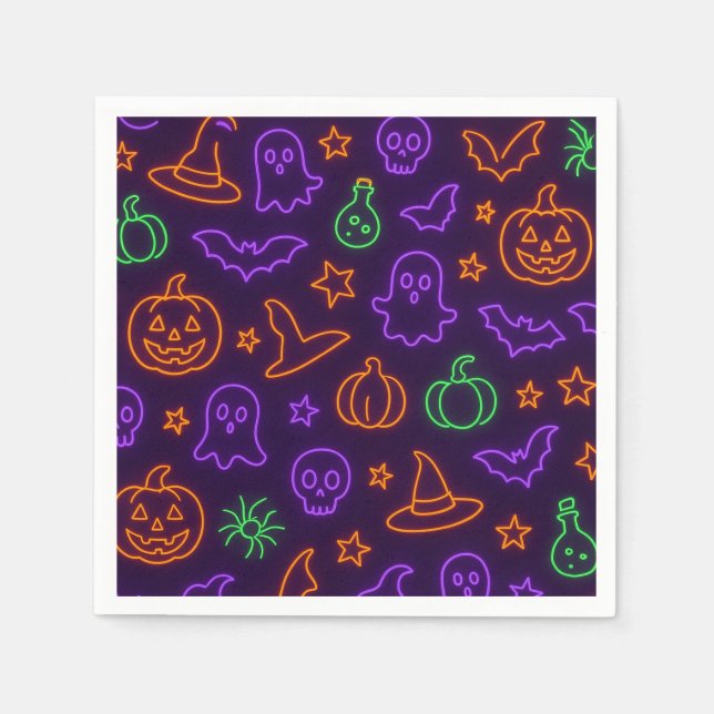 Servilleta De Papel Halloween Napkins (Anverso)