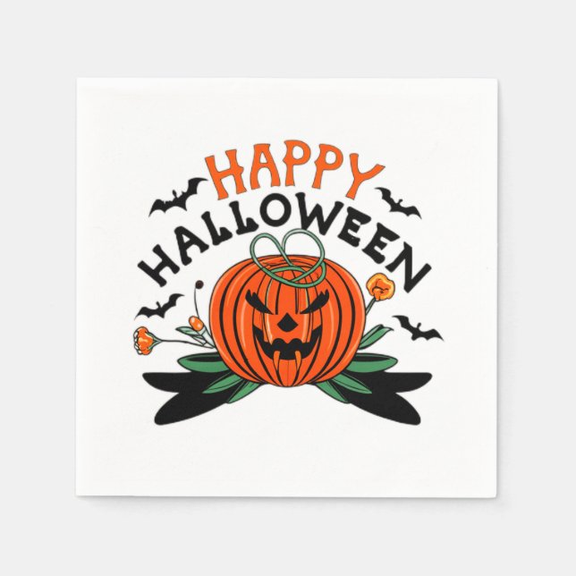 Servilleta De Papel Halloween Napkins (Anverso)