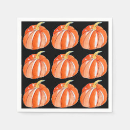 Servilleta De Papel Halloween naranja lindo fiesta de calabaza