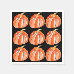 Servilleta De Papel Halloween naranja lindo fiesta de calabaza