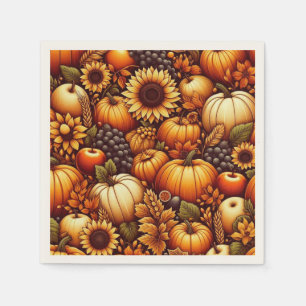 Servilleta De Papel Halloween/otoño/otoño/otoño/calabaza