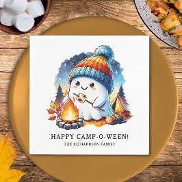 Servilleta De Papel Halloween, Personalizado de campamento fantasma de