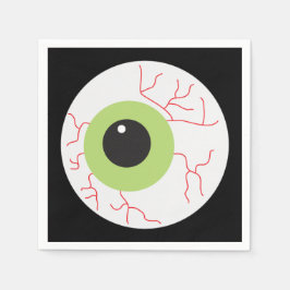 Servilleta De Papel Halloween Scary Eyeball