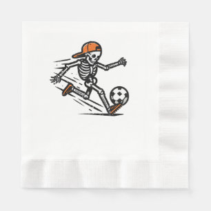 Servilleta De Papel Halloween Skeleton Football Costume Men