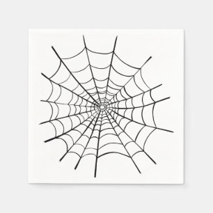 Servilleta De Papel Halloween Spider Web