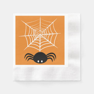 Servilleta De Papel Halloween Spider Web