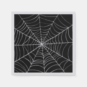 Servilleta De Papel Halloween Spiderweb