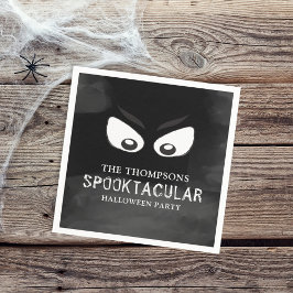 Servilleta De Papel Halloween Spooktacular Spookular Scary Ghost Eyes