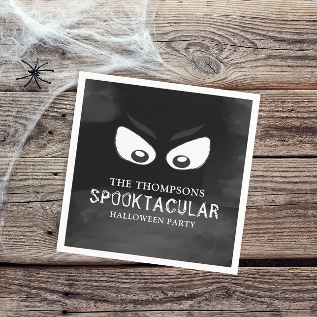 Servilleta De Papel Halloween Spooktacular Spookular Scary Ghost Eyes (Subido por el creador)