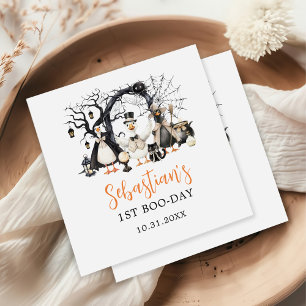 Servilleta De Papel Halloween Spooky Goose Primer Fiesta de cumpleaños