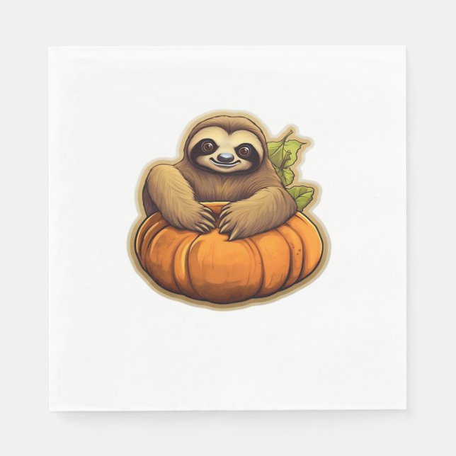 Servilleta De Papel Halloween temático espumoso camiseta sobredimensio (Anverso)