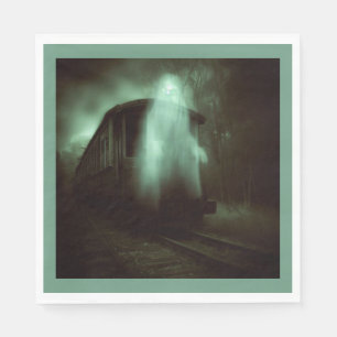 Servilleta De Papel Halloween - Tren Embrujado 2