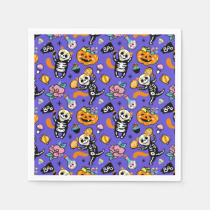 Servilleta De Papel Halloween Truco o Trato