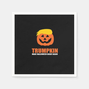 Servilleta De Papel Halloween Trumpkin V2