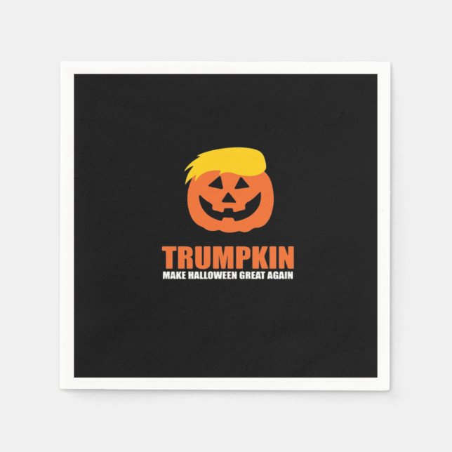 Servilleta De Papel Halloween Trumpkin V2 (Anverso)