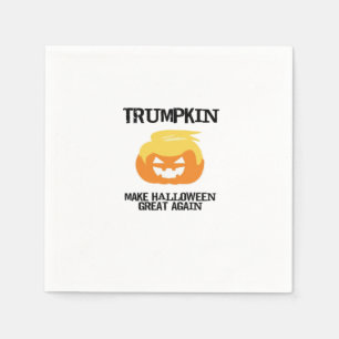 Servilleta De Papel Halloween Trumpkin V3