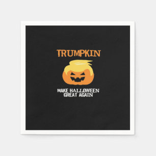 Servilleta De Papel Halloween Trumpkin V3