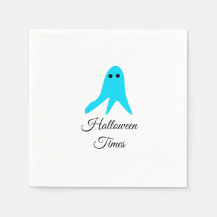 Servilleta De Papel Halloween veces el fantasma azul garabato dibujado