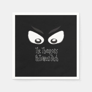 Servilleta De Papel Halloween Whimsical Simple Cuidada Ojo Fantasma