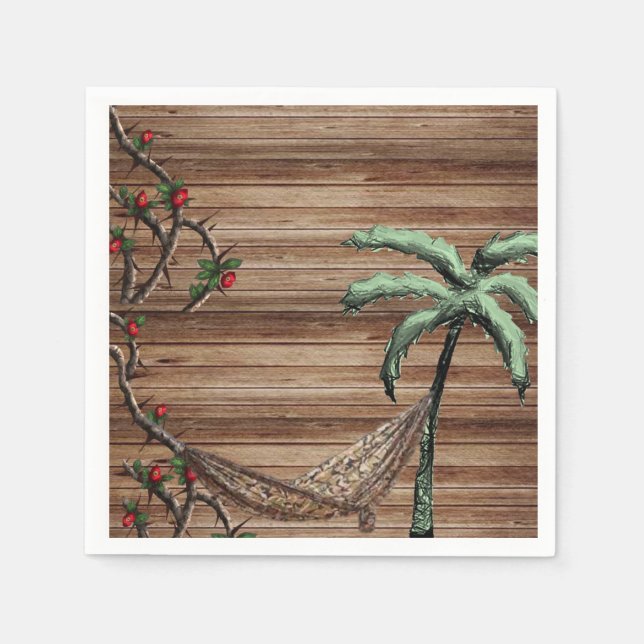 Servilleta De Papel Hamaca de las servilletas de papel (Anverso)