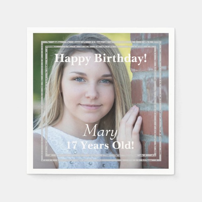 Servilleta De Papel HAMbWG - Foto Napkin (Anverso)