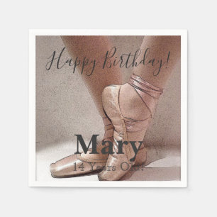 Servilleta De Papel HAMbWG - Napkin de imagen ballet