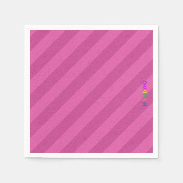 Servilleta De Papel HAMbyWG - Napkin de papel - frambuesa (Anverso)