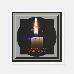 Servilleta De Papel HAMbyWG - Napkin de papel - Tributo de velas