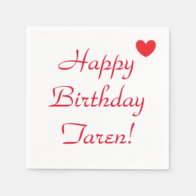 Servilleta De Papel HAMbyWhiteGlove - Papel Napkin - Golfing (Anverso)