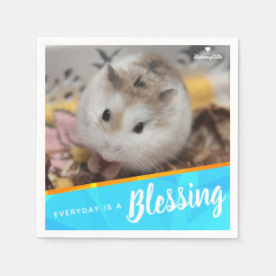 Servilleta De Papel Hammyville - Bendición Cute Robo Hamsters