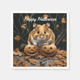Servilleta De Papel Hamster Halloween