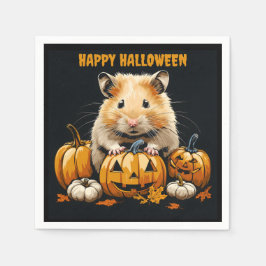 Servilleta De Papel Hamster Halloween