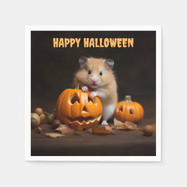 Servilleta De Papel Hamster Halloween