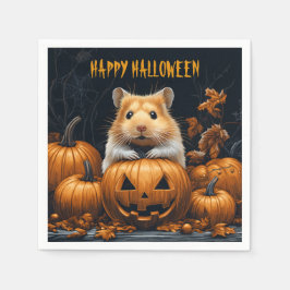Servilleta De Papel Hamster Halloween